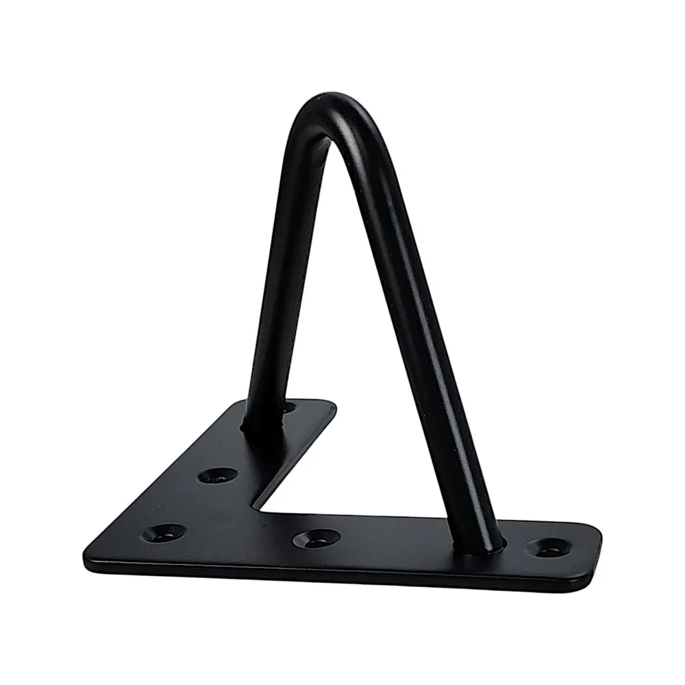 4 Pcs Metal Black Hairpin Furniture Legs With Floor Protector, Open Box, Unused